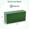 8 Pcs Floral Foam Blocks (Larger Size 9" X 4" X 3" Each) Florist Flower Foam Green Bricks Applied Dry or Wet Flower Foam Bricks Arrangement Supplies for Artificial or Fresh Flowers